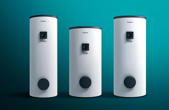Vaillant hot water systems in three sizes